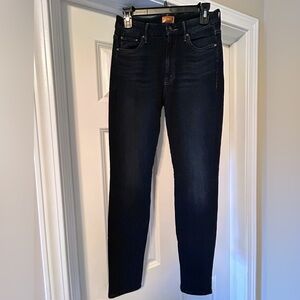 Mother High Waisted Looker Jeans Coffee Tea or Me Size 28